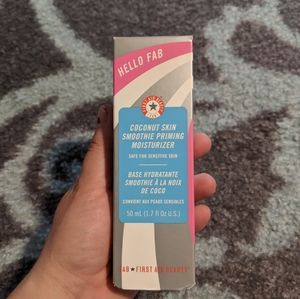FAB first aid beauty moisturizer!